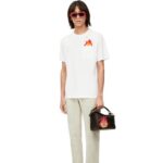 Loewe Men Calcifer pocket T-shirt in cotton 206XF828 White
