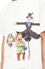 Loewe Men Heen, Markl and Turnip Head T-shirt in cotton 206XF831 White - Image 7