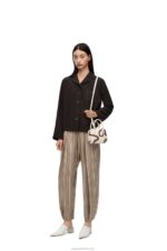 Loewe Women Amazona 16 in nappa calfskin 206XF143 Soft White - Image 10