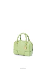 Loewe Women Amazona 16 Square bag in nappa calfskin 206XF137 Light Pale Green - Image 3