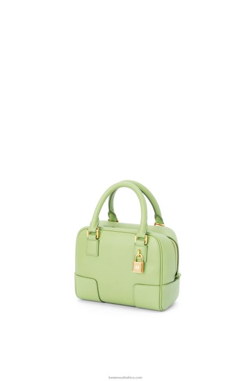 Loewe Women Amazona 16 Square bag in nappa calfskin 206XF137 Light Pale Green - Image 3