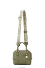 Loewe Women Amazona 16 Square bag in nappa calfskin 206XF165 Avocado Green - Image 2