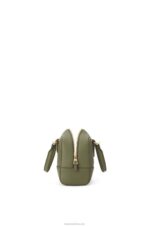 Loewe Women Amazona 16 Square bag in nappa calfskin 206XF165 Avocado Green - Image 4