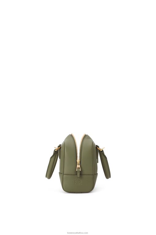 Loewe Women Amazona 16 Square bag in nappa calfskin 206XF165 Avocado Green - Image 4