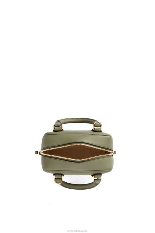 Loewe Women Amazona 16 Square bag in nappa calfskin 206XF165 Avocado Green - Image 7