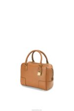 Loewe Women Amazona 19 square bag in nappa calfskin 206XF167 Warm Desert - Image 5