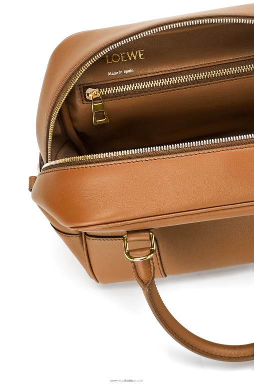 Loewe Women Amazona 19 square bag in nappa calfskin 206XF167 Warm Desert - Image 8