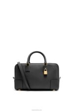 Loewe Women Amazona 28 bag in nappa calfskin 206XF141 Black - Image 6