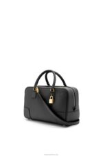 Loewe Women Amazona 28 bag in nappa calfskin 206XF141 Black - Image 8