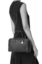 Loewe Women Amazona 28 bag in nappa calfskin 206XF173 Prune - Image 2