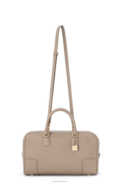 Loewe Women Amazona 28 bag in soft grained calfskin 206XF153 Sand - Image 7