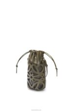 Loewe Women Anagram cut-out pocket in classic calfskin and nappa 206XF551 Tea Dust Glaze - Image 2