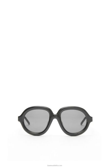 Loewe Women Aviator sunglasses in acetate 206XF1485 Black