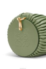 Loewe Women Bracelet pouch in nappa calfskin 206XF590 Rosemary - Image 5