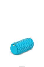 Loewe Women Bracelet pouch in nappa calfskin 206XF591 Cyan - Image 5