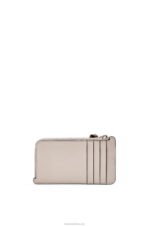 Loewe Women Brand coin cardholder in classic calfskin 206XF1407 Light Oat/Tan - Image 2
