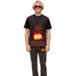 Loewe Women Calcifer T-shirt in cotton 206XF830 Multicolor