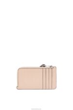 Loewe Women Coin cardholder in soft grained calfskin 206XF1393 Nude/Citronelle - Image 2