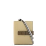 Loewe Women Compact zip wallet in soft grained calfskin 206XF1211 Sage Green/Dark Khaki Green