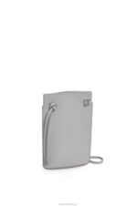 Loewe Women Dice pocket in classic calfskin 206XF572 Pearl Grey - Image 6