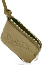 Loewe Women Double coin case in classic calfskin 206XF1334 Olive - Image 4