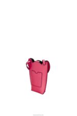 Loewe Women Elephant Pocket in classic calfskin 206XF604 Ruby Red Glaze - Image 3