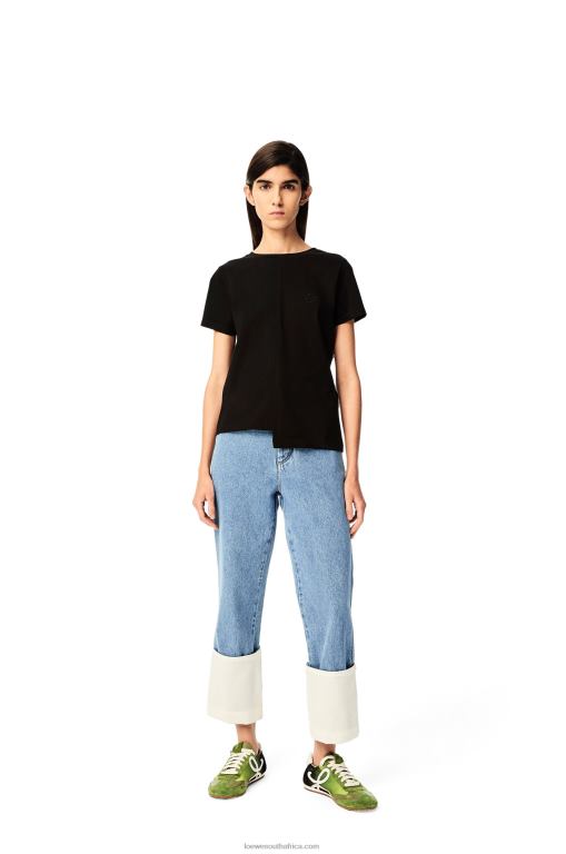 loewe_women_fisherman_jeans_in_denim_206xf1197_indigo.jpg Loewe Women Fisherman jeans in denim 206XF1197 Indigo - Image 1