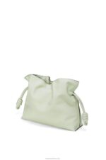 Loewe Women Flamenco clutch in nappa calfskin 206XF426 Light Celadon - Image 3