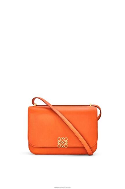 Loewe Women Goya bag in silk calfskin 206XF494 Orange