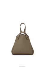 Loewe Women Hammock Nugget bag in soft grained calfskin 206XF500 Laurel Green - Image 5
