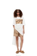 Loewe Women hat T-shirt dress in cotton 206XF791 White