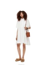 Loewe Women Jardinier pocket in calfskin 206XF227 Tan - Image 9