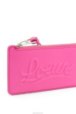 Loewe Women Large coin holder in classic calfskin 206XF1330 Fuchsia - Image 4
