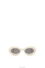 Loewe Women Loop sunglasses in acetate 206XF1454 Cream