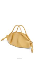 Loewe Women Paseo bag in shiny nappa calfskin 206XF352 Dark Butter - Image 3