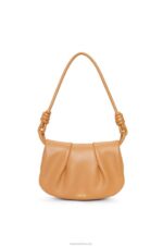 Loewe Women Paseo satchel in shiny nappa calfskin 206XF334 Warm Desert