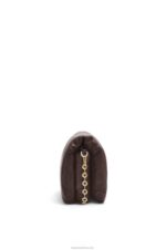 Loewe Women Puffer Goya bag in shiny nappa lambskin 206XF383 Dark Chocolate - Image 5