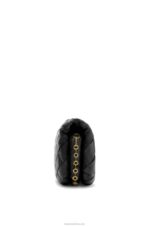 Loewe Women Puffer Goya in pleated shiny nappa lambskin 206XF384 Black - Image 5