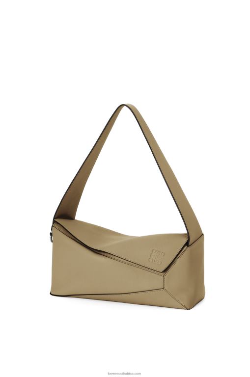 Loewe Women Puzzle Hobo bag in nappa calfskin 206XF458 Artichoke Green - Image 2