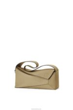 Loewe Women Puzzle Hobo bag in nappa calfskin 206XF458 Artichoke Green - Image 3
