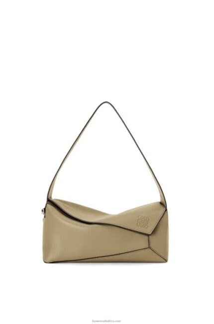 Loewe Women Puzzle Hobo bag in nappa calfskin 206XF458 Artichoke Green