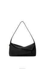 Loewe Women Puzzle Hobo bag in nappa calfskin 206XF513 Black