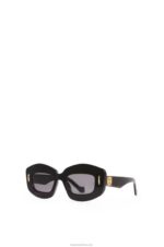 Loewe Women Screen sunglasses in acetate 206XF1429 Black - Image 3