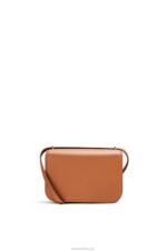 Loewe Women Small Goya bag in silk calfskin 206XF280 Tan - Image 4