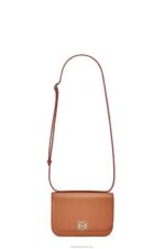 Loewe Women Small Goya bag in silk calfskin 206XF280 Tan - Image 5