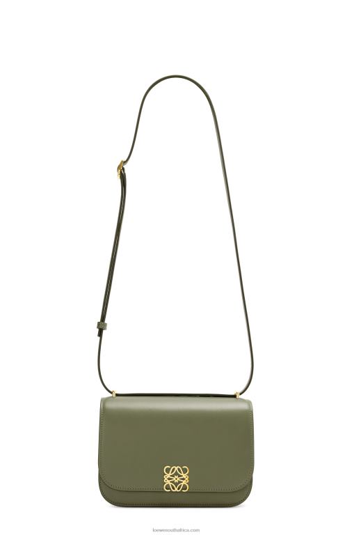 Loewe Women Small Goya bag in silk calfskin 206XF307 Avocado Green - Image 5