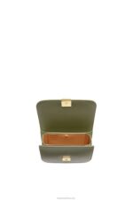 Loewe Women Small Goya bag in silk calfskin 206XF307 Avocado Green - Image 7