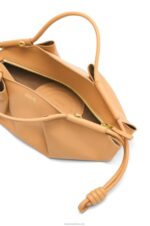 Loewe Women Small Paseo bag in shiny nappa calfskin 206XF418 Warm Desert - Image 8