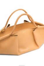 Loewe Women Small Paseo bag in shiny nappa calfskin 206XF418 Warm Desert - Image 10