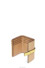 Loewe Women Small vertical wallet in soft grained calfskin 206XF1286 Butter/Pale Lemon - Image 3